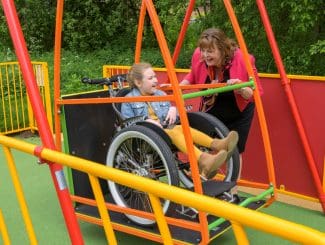 Fiona Hyslop visit to Harestanes