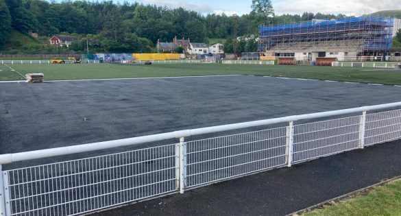 Pitch upgrade works underway at Netherdale Image