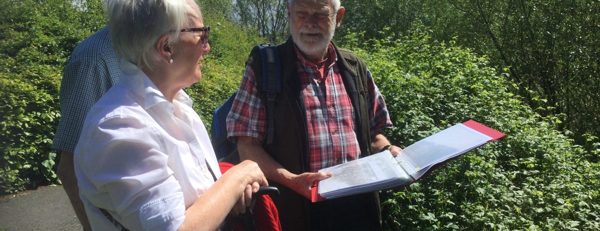 eric on guided walk