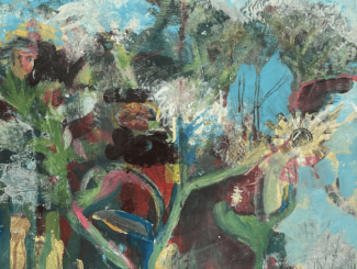 Forest Dreams: Trees, Weeds and Wonder in Paint and Collage by Natasha Smith Image